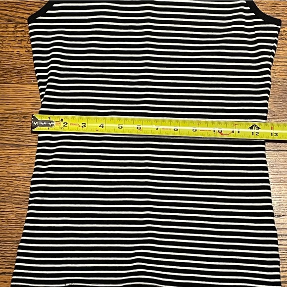 RW&Co black and white striped tank top - Picture 5 of 7